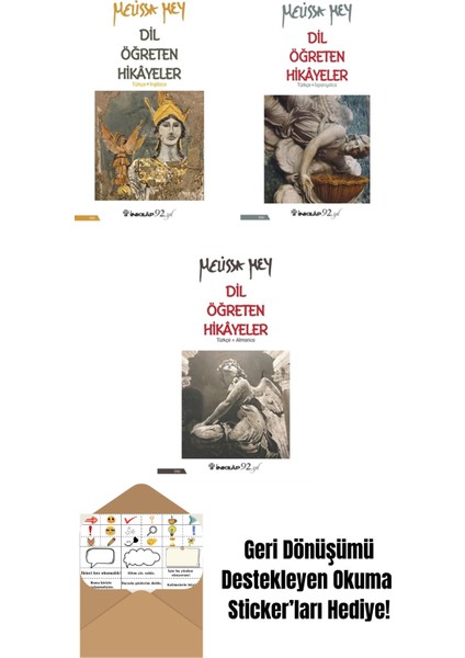 Melissa Mey 3 Kitap Seti + Okuma Sticker'ları