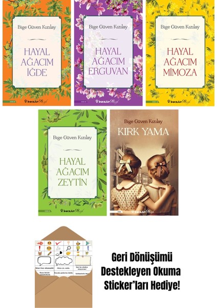 Bige Güven Kızılay 5 Kitap Seti + Okuma Sticker'ları