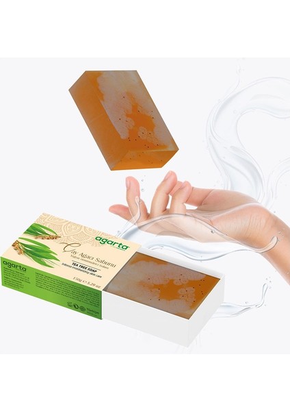 El Yapımı Doğal Sabun 150GR Çay Ağacı (5 Li Set) modelleri