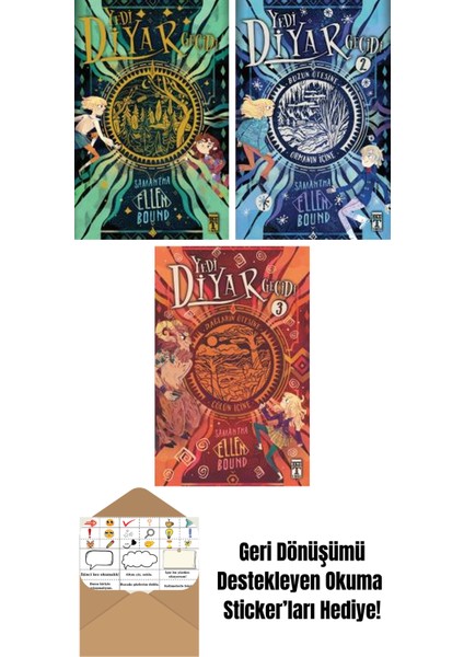 Samantha-Ellen Bound 3 Kitap Seti + Okuma Sticker'ları