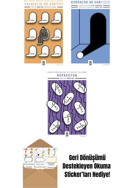 Oğuz Tan 3 Kitap Seti + Okuma Sticker'ları