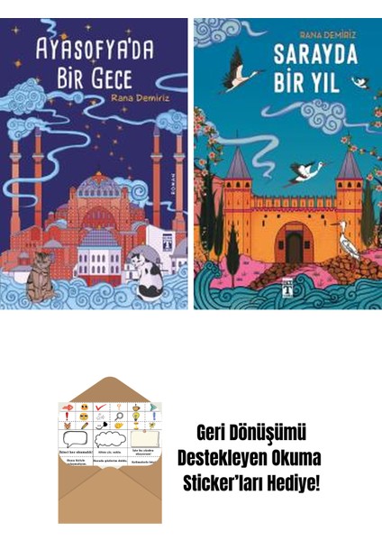 Rana Demiriz 2 Kitap Seti + Okuma Sticker'ları
