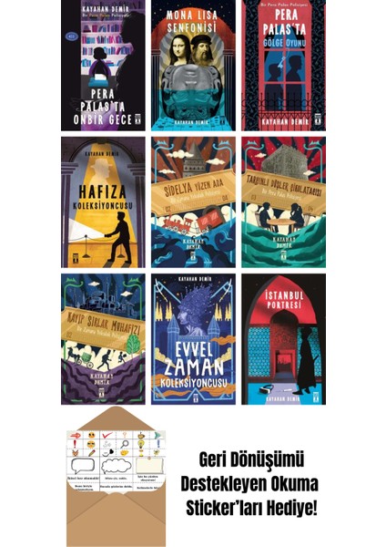 Kayahan Demir 9 Kitap Seti + Okuma Sticker'ları