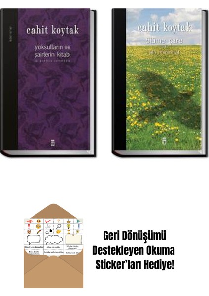 Cahit Koytak 2 Kitap Seti + Okuma Sticker'ları