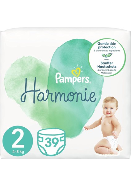 Pampers Harmonie Bebek Bezi Beden:2 (4-8kg) Mini 117 Adet Aylık Ultra Fırsat Pk fiyatları