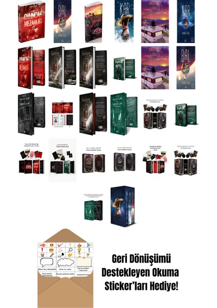 Emre Gül 26 Kitap Seti + Okuma Sticker'ları