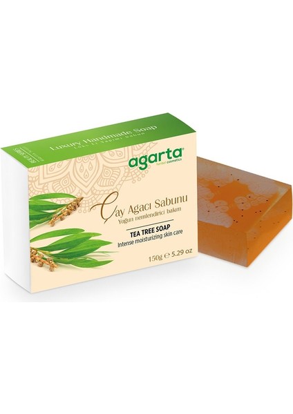 El Yapımı Doğal Sabun 150GR Çay Ağacı