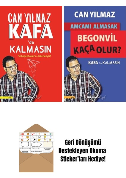 Can Yılmaz 2 Kitap Seti + Okuma Sticker'ları