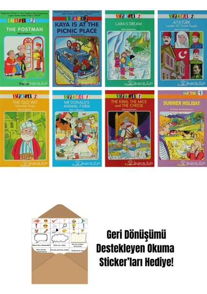 Ertan Ardanancı 8 Kitap Seti + Okuma Sticker'ları