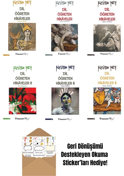 Melissa Mey 6 Kitap Seti + Okuma Sticker'ları