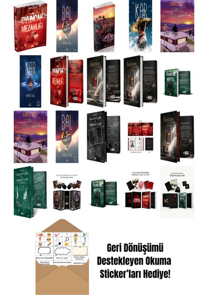 Emre Gül 20 Kitap Seti + Okuma Sticker'ları