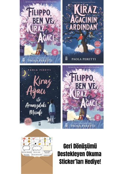 Paola Peretti 4 Kitap Seti + Okuma Sticker'ları