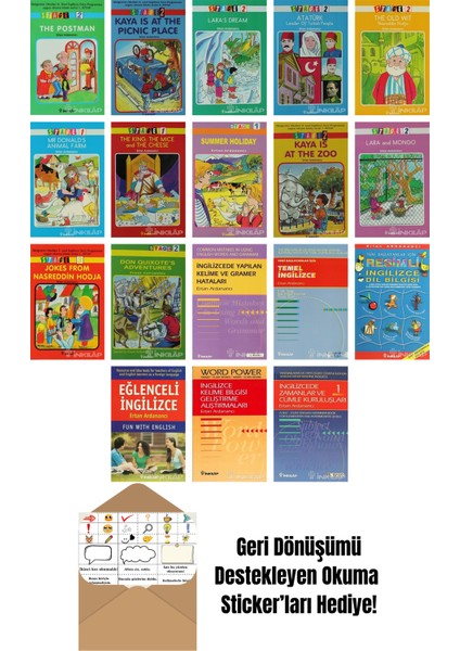 Ertan Ardanancı 18 Kitap Seti + Okuma Sticker'ları