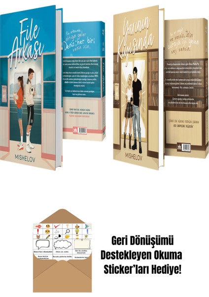 Mıshelov 2 Kitap Seti + Okuma Sticker'ları