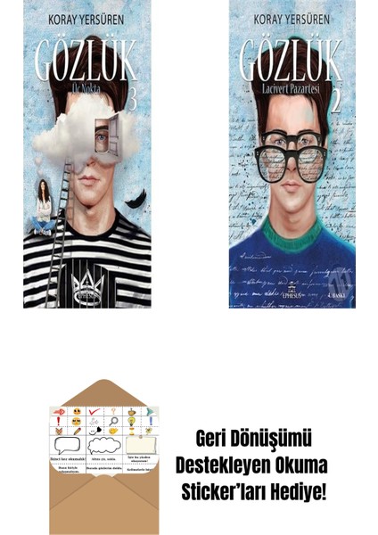 Koray Yersüren 2 Kitap Seti + Okuma Sticker'ları