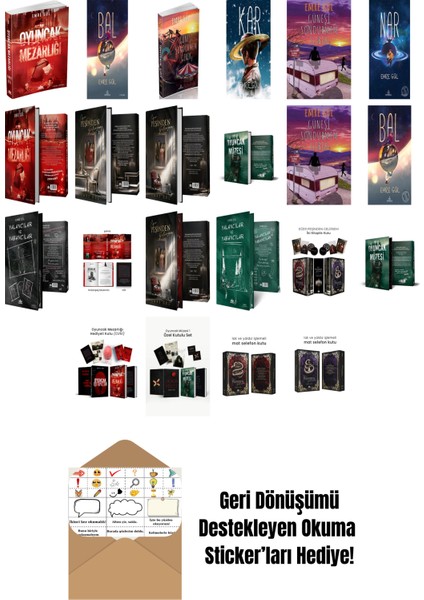 Emre Gül 22 Kitap Seti + Okuma Sticker'ları