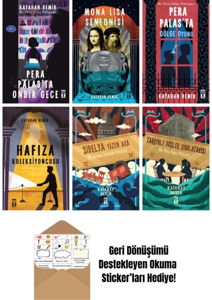 Kayahan Demir 6 Kitap Seti + Okuma Sticker'ları