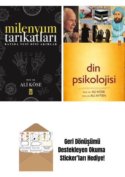 Ali Köse 2 Kitap Seti + Okuma Sticker'ları