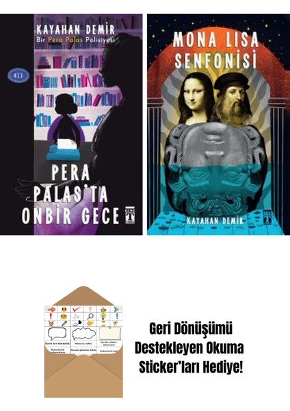 Kayahan Demir 2 Kitap Seti + Okuma Sticker'ları