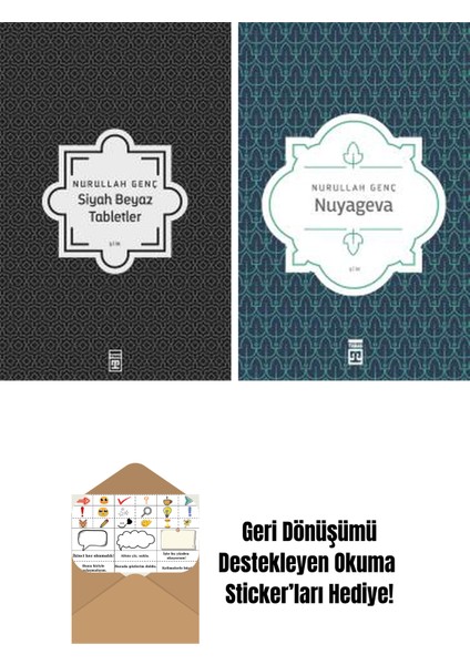 Nurullah Genç 2 Kitap Seti + Okuma Sticker'ları