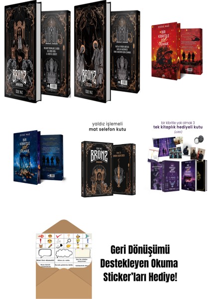 Özge Naz 6 Kitap Seti + Okuma Sticker'ları