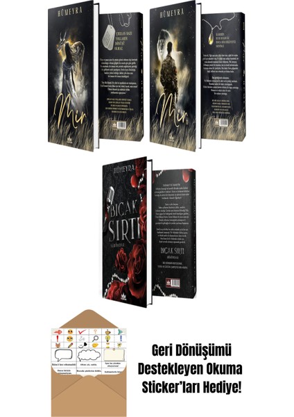 Hümeyra 3 Kitap Seti + Okuma Sticker'ları