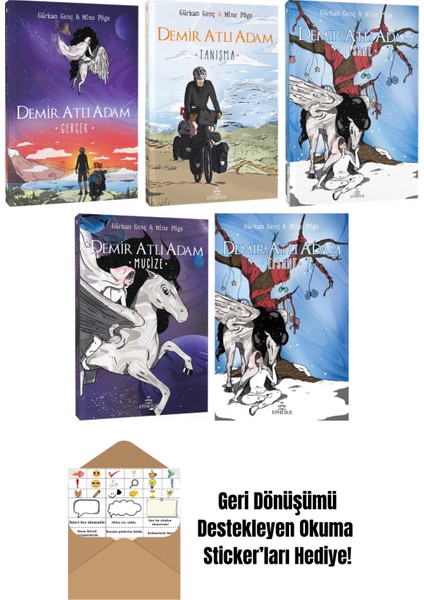Gürkan Genç 5 Kitap Seti + Okuma Sticker'ları