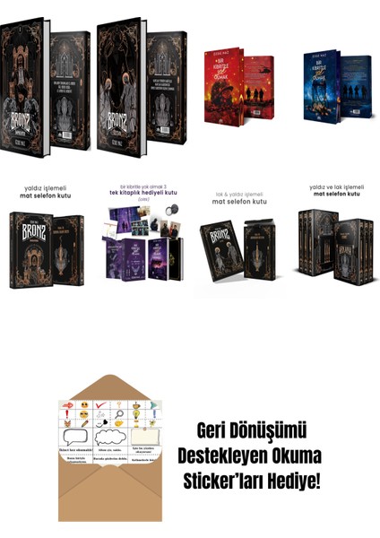 Özge Naz 8 Kitap Seti + Okuma Sticker'ları