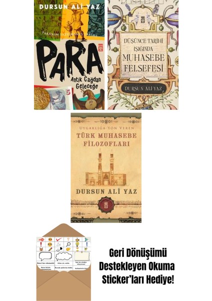 Dursun Ali Yaz 3 Kitap Seti + Okuma Sticker'ları