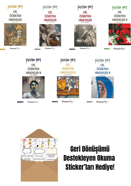 Melissa Mey 7 Kitap Seti + Okuma Sticker'ları