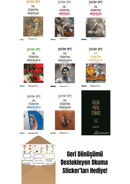 Melissa Mey 9 Kitap Seti + Okuma Sticker'ları