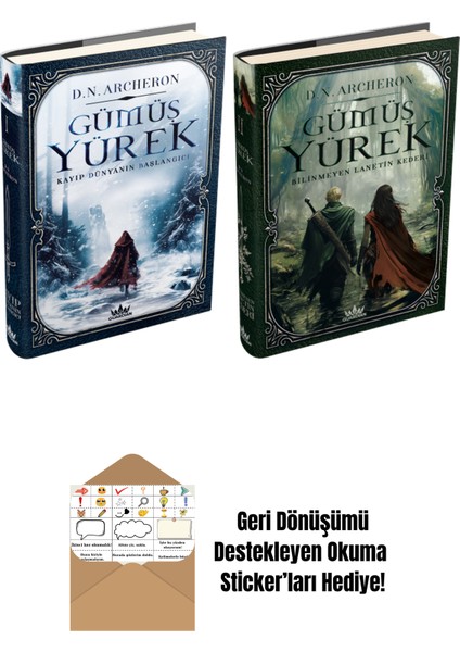 D.n. Archeron 2 Kitap Seti + Okuma Sticker'ları