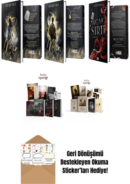 Hümeyra 5 Kitap Seti + Okuma Sticker'ları