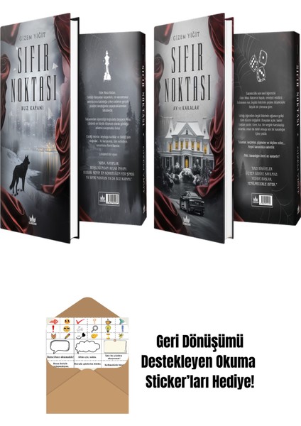 Gizem Yiğit 2 Kitap Seti + Okuma Sticker'ları