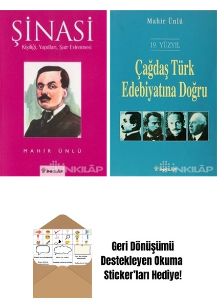 Mahir Ünlü 2 Kitap Seti + Okuma Sticker'ları