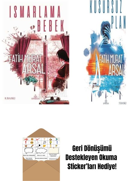 Fatih Murat Arsal 2 Kitap Seti + Okuma Sticker'ları