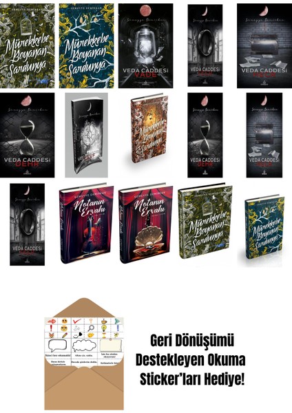 Sümeyye Demirkan 15 Kitap Seti + Okuma Sticker'ları