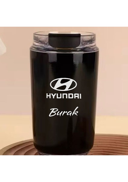 Kişiye Özel Retro Stil 240ML Vakumlu Isı Korumalı Araç Baskılı Termos Kupa
