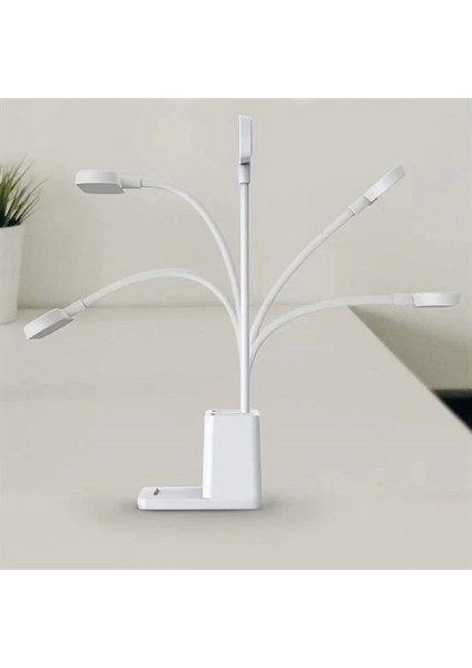Kalemlikli Usbli Dokunmatik 3 Kademeli 360 Derece Özel Göz Korumalı LED Lityum Masa Lambası indirimleri