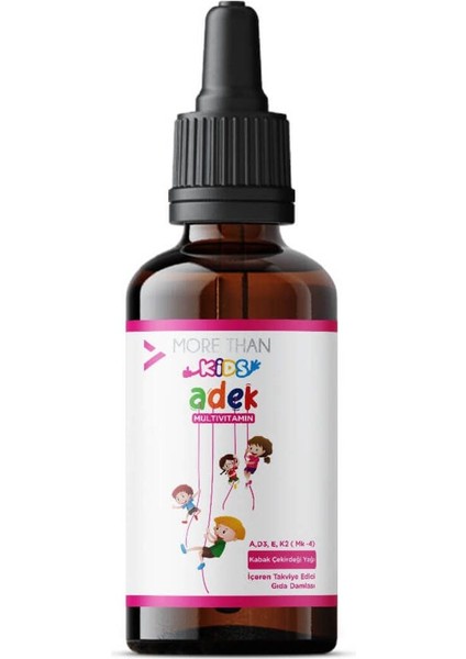 Asfstore More Than Adek Kids Multivitamin Damla 30 ml fiyatları