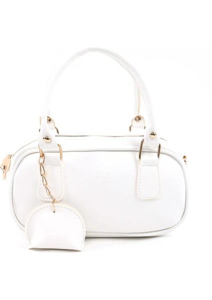 Siyah/beyaz/krem SHK239 Suni Deri El Kol ve Omuz 3'lü Çanta Seti (SHK108-SHK207-SHK24) fiyatları