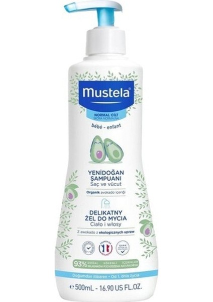 Asfstore Mustela Yenidoğan Şampuan 500 ml