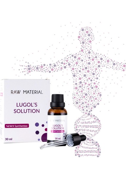 Asfstore Raw Material Lugol Çözeltisi %2'lik 30 ml fiyatları