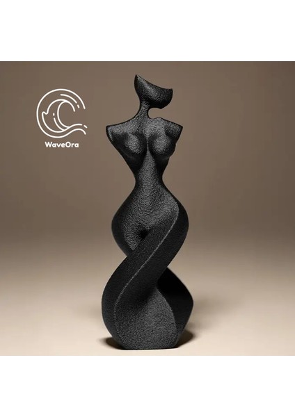 Kıvrım – Soyut Kadın Formu Biblo