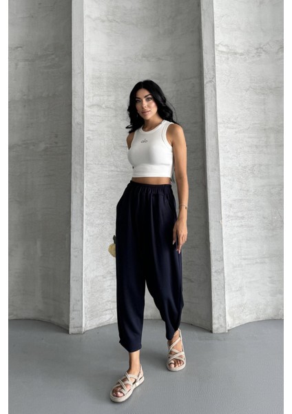 Everyday Comfort Modal Kumaş Yüksek Bel Rahat Pantolon fiyatları