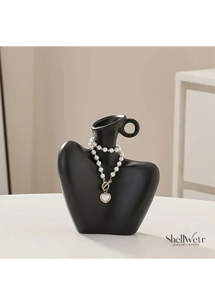 Hem Vıtrın Dekoru Hemde Takı Sergıleme Vazo Şeklindeki Manken