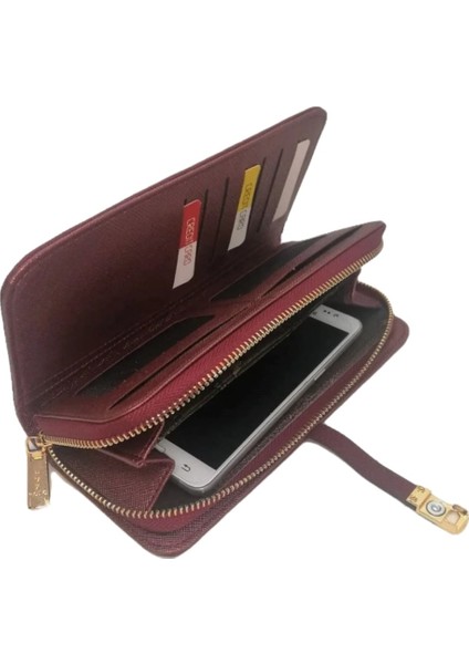 Hmx Polo Bordo Kilitli Cüzdan fırsatları