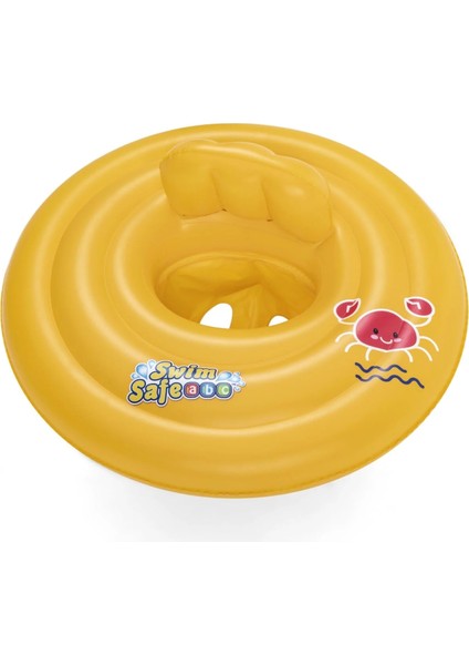 Luks Sarı Baby Float Oturak 70CM