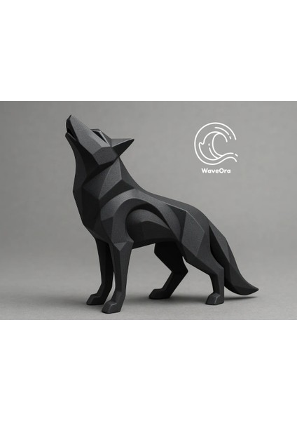 Noir Kurt - Geometrik Minimal Dekoratif Biblo
