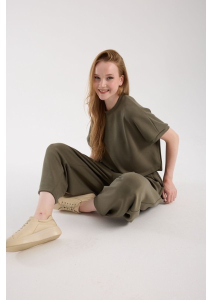 Crop Şalvar Alt-Üst Takım modelleri